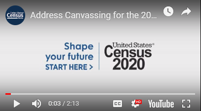 US Census-2020 Address Canvassing Video
