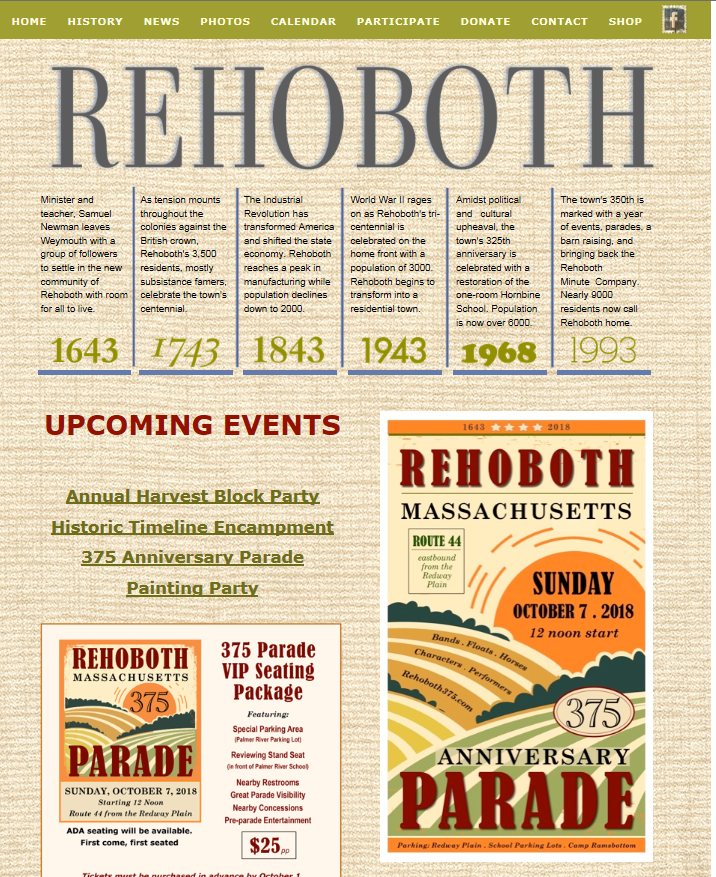 Rehoboth375-Website