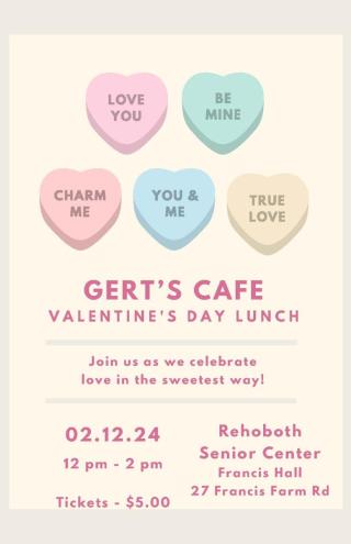 Valentine's Day Lunch Party Feb 12th 12pm