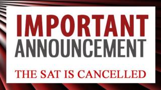 SAT Cancelled