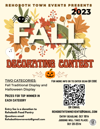 2023 Fall Decorating Flyer