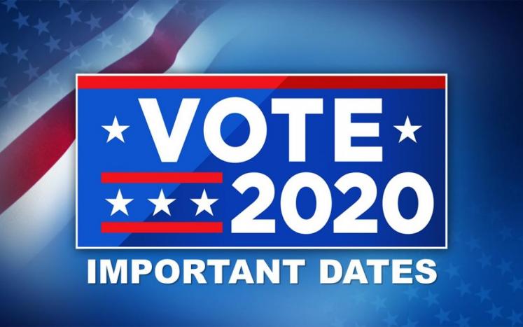 Vote 2020-Important Dates